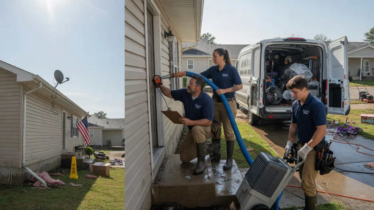 Ceiling Water Damage Restoration in Pinsonfork, KY near me